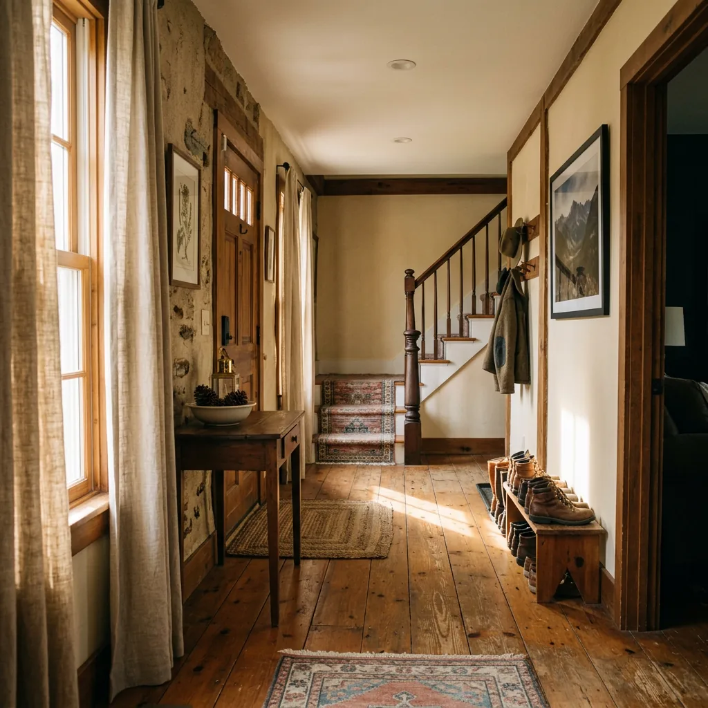 Quiet, well-kept Tahoe home interior while the owner is away